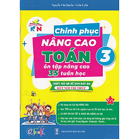 Sách - Chinh phục nâng cao Toán 3 (Kết nối tri thức)