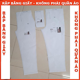 Rập giấy mã 598 (BẢN VẼ) rập đầm