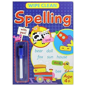 Hình ảnh sách Wipe Clean: Spelling With Pen