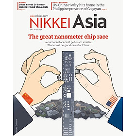 Ảnh bìa Tạp chí Tiếng Anh - Nikkei Asia 2023: kỳ 50: THE GREAT NANOMETER CHIP WAR