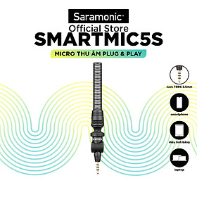 Mua Micro Thu Âm Không Dây SmartMic5s Cho Điện Thoại & Máy Tính - Livestream/ Thuyết Trình / Quay Vlog - Hành Chính Hãng
