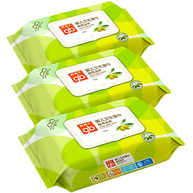 Khăn Giấy Ướt Trẻ Em Ô-liu GB - 80 miếng