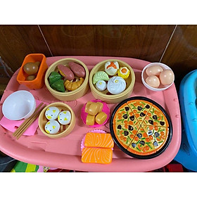 Mua Bộ Đồ Chơi Nấu Ăn 88 Chi Tiết Đủ Món Nướng Xào Hấp Luộc