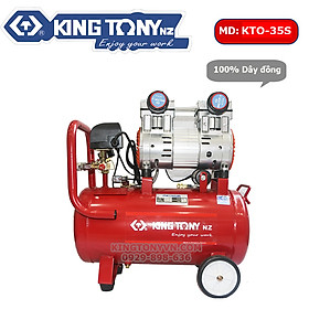 Máy nén khí giảm âm KTO-35S - Lên hơi siêu nhanh- Hàng siêu êm- 100% dây đồng