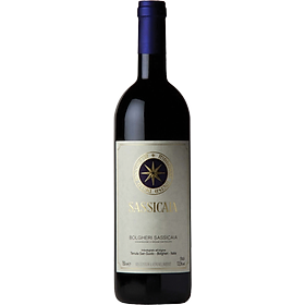 Rượu vang Đỏ Ý Tenuta San Guido, Sassicaia, Sassicaia Bolgheri DOC 13% độ