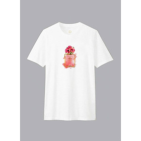 Áo T-shirt Unisex Paris N5 Dotilo D910 - Trắng