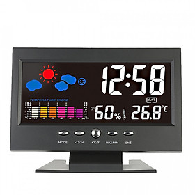 Máy Đo Độ Ẩm Nhiệt Độ Kỹ Thuật Số Đa Năng Có Đèn Nền LCD