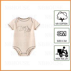 Bộ Bodysuit Cho Bé Trai Sơ Sinh Nhiều Mẫu Ngẫu Nhiên