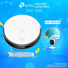 Robot Hút Bụi Và Lau Nhà TP-Link Tapo RV10 - Hàng Chính Hãng