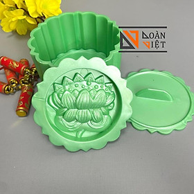 Mua Khuôn TRÒN nhấn Xôi Hình Hoa Hồng  Sen   Phước  Lộc  Thọ  Hỷ 9cm -3D SIÊU SẮC NÉT - Bí quyết làm bánh SIÊU ĐẸP  NHANH và