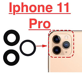 Mua Kính Camera Sau Cho Iphone 11 Pro Bộ 3 Cái Linh Kện Thay Thế