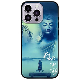 Ốp lưng cho IPhone 14 - 14 Plus - 14 Pro - 14 Pro Max - Phật Tâm - Hàng Chính Hãng