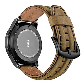 Dây Da Bò cho Galaxy Watch 3 41mm / Galaxy Watch 42 / Garmin / Ticwatch / Galaxy Watch Active 2 (Size 20mm)