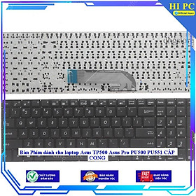 Mua Bàn Phím dành cho laptop Asus TP500 Asus Pro PU500 PU551 CÁP CONG - Hàng Nhập Khẩu