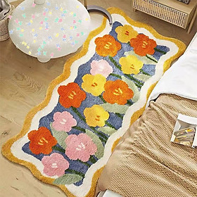 Mua Thảm chùi chân dài lông mịn tone màu cực xinh KT 50x120cm
