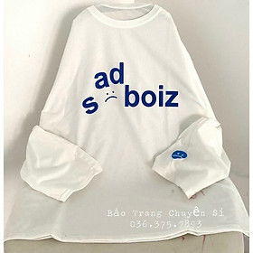 Áo sad boiz ripped signature long sleeve áo thun tay dài sadboiz ripped signature chất cotton, áo thun tay dài cá tính sadboiz ripped signature long sleeve , sweater nam nữ unisex form rộng