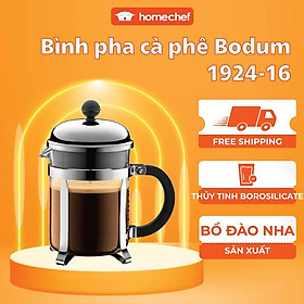 Bình cà phê kiểu Pháp Bodum Chambord 1924-16, dung tích 500ml, sản xuất Bồ Đào Nha | Hàng chính hãng