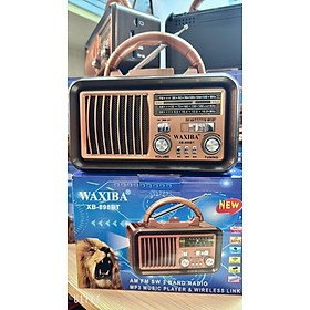 Mua Đài FM Radio Nghe Nhạc  ĐẠI CÁT -XB-898BT FM-AM-SW Cao Cấp-Usb-Thẻ Nhớ-Đèn Pin-Hàng Chính Hãng BH 12 Tháng