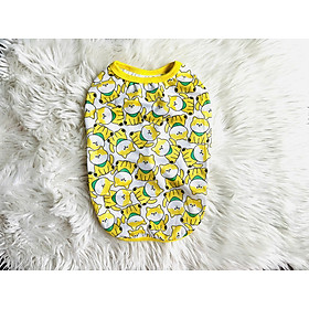 ÁO THUN VÀNG DỄ THƯƠNG CHO THÚ CƯNG CHÓ MÈO