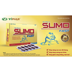 VIÊN TĂNG LỰC SUMO FAST HỘP 60 VIÊN NANG MỀM NHÂN SÂM