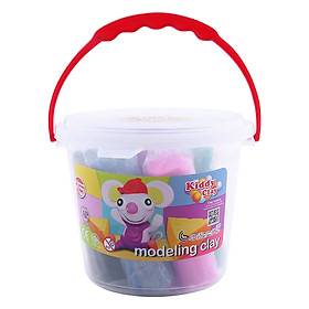 Đất Nặn Học Tập 8 Màu Kiddy Clay BK7008 (700g)