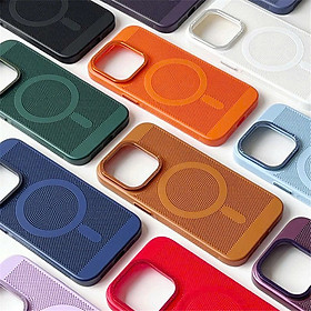 Ốp Likgus tản nhiệt lưng cứng lưới PC hỗ trợ sạc không dây cho điện thoại IPhone 15 Pro - Hàng chính hãng