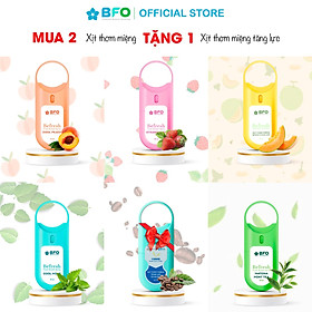 Combo 4 Xịt Thơm Miệng Befresh Cho Hơi Thở Thơm Mát Chỉ Trong 3 Giây Dung Tích 10ml