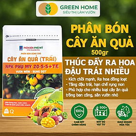 Phân Bón NPK Greenhome, Chuyên Rau Ăn Lá, Củ, Cây Ăn Trái, Hoa, Dinh Dưỡng Cân Đối, Chắc Rễ, Khoẻ Cây, Bông To, Sai Quả