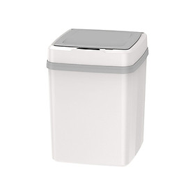 Automatic Trash Can 12L Durable Smart Trash Can for Kitchen Bathroom Bedroom