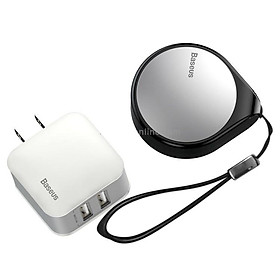 Mua Bộ sạc du lịch gồm bộ chuyển đổi và cáp sạc hình giọt nước 3 trong 1 chính hãng Baseus