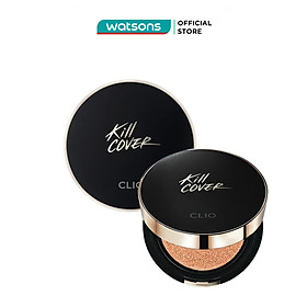 Phấn Nước Clio Kill Cover Kiềm Dầu Lâu Trôi Fixer Cushion SPF50+ PA+++ Kèm Lõi Thay Thế 15gx2 .#3-BY