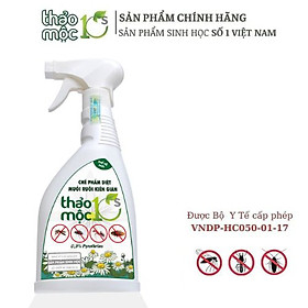 CHẾ PHẨM THẢO MỘC DIỆT MUỖI GIÁN KIẾN - CÚC HỌA MI