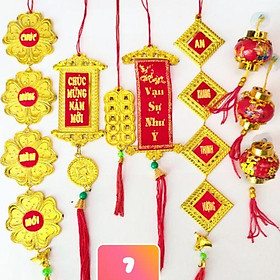 Mua Set 10 Dây treo cây mai  cây đào  trang trí nhà cửa dịp Tết 2020