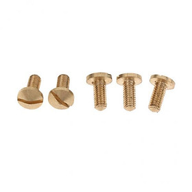 2X 5 Pieces Saxophone Screws for Alto Tenor Soprano Sax Repair Parts 9mm