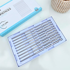 Bộ 10 đôi đũa inox 316L Hàn Quốc CIM316 bảo hành 24 tháng