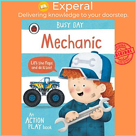 Sách - Busy Day: Mechanic : An action play book by Dan Green (UK edition, paperback)
