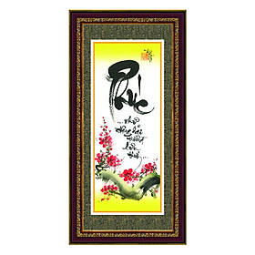 Tranh chữ Phúc như đông hải thư pháp quà tặng TPT-30x60-6