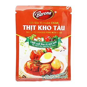 Xốt Gia Vị Hoàn Chỉnh Barona Thịt Kho Tàu 80G