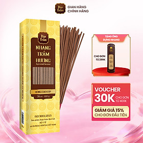 Nhang Trầm Cao Cấp – Hộp Vàng | Bảo Trầm – Nhang Thơm Thanh Tịnh – Sạch – Tự Nhiên