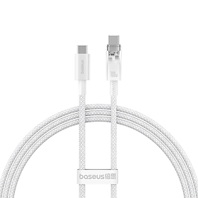 Mua Cáp Sạc Nhanh Baseus Explorer Series 2 Fast Charging Cable Type-C to Type-C 100W Cho Macbook Laptop Điện Thoại (Smart Power-Off Fast Charging Cable with Smart Temperature Control) - Hàng chính hãng