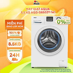 Mua Máy Giặt Cửa Ngang Inverter Aqua AQD-D850ZT (8.5 Kg) - Hàng Chính Hãng