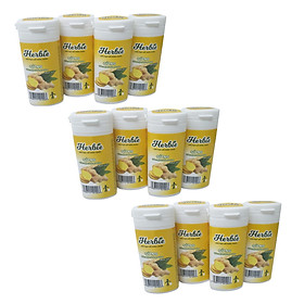 Hộp Viên Ngậm Không Đường Vị Gừng (Hộp 12 Ống)