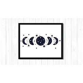 Tranh treo tường | Tranh cho bé-Printable Moon Wall Art for Home Decor 79 , tranh canvas giá rẻ