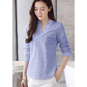 Áo Sơ Mi Sọc Janet