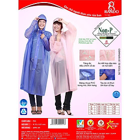 Mua Áo Mưa Dây Kéo Trong Bít sườn 1 Người  GIÁ SỈ  RANDO Chính Hãng  Nhựa Trong Màu Thời Trang Siêu Nhẹ Không Thấm Nước