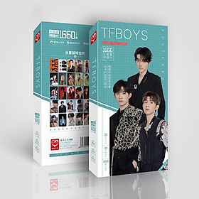 (MẪU GIAO NGẪU NHIÊN) Hộp ảnh POSTCARD mẫu mới TFBOYS nhóm nhạc thần tượng idol