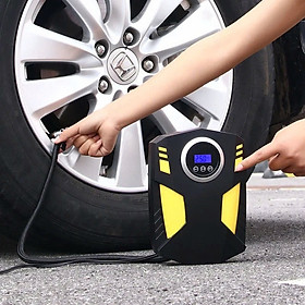 Mua Bơm Lốp Ô Tô  Xe Máy Tự Ngắt Thông Minh – Đồng Hồ Áp Suất Số  Bơm Cực Nhanh  Chất Lượng Cao Cấp