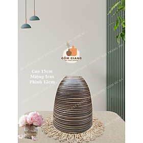 Mua Bình hoa lọ hoa decor trang trí gốm sứ Bát Tràng cao 15cm