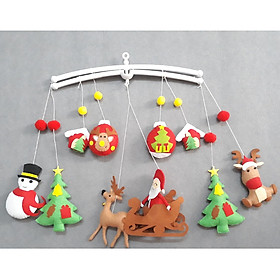 Combo treo nôi handmade màu sắc noel kích thích thị giác