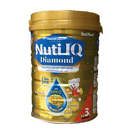Sữa bột NUTI IQ Diamond số 3 cho trẻ từ 1-2 tuổi - 900g